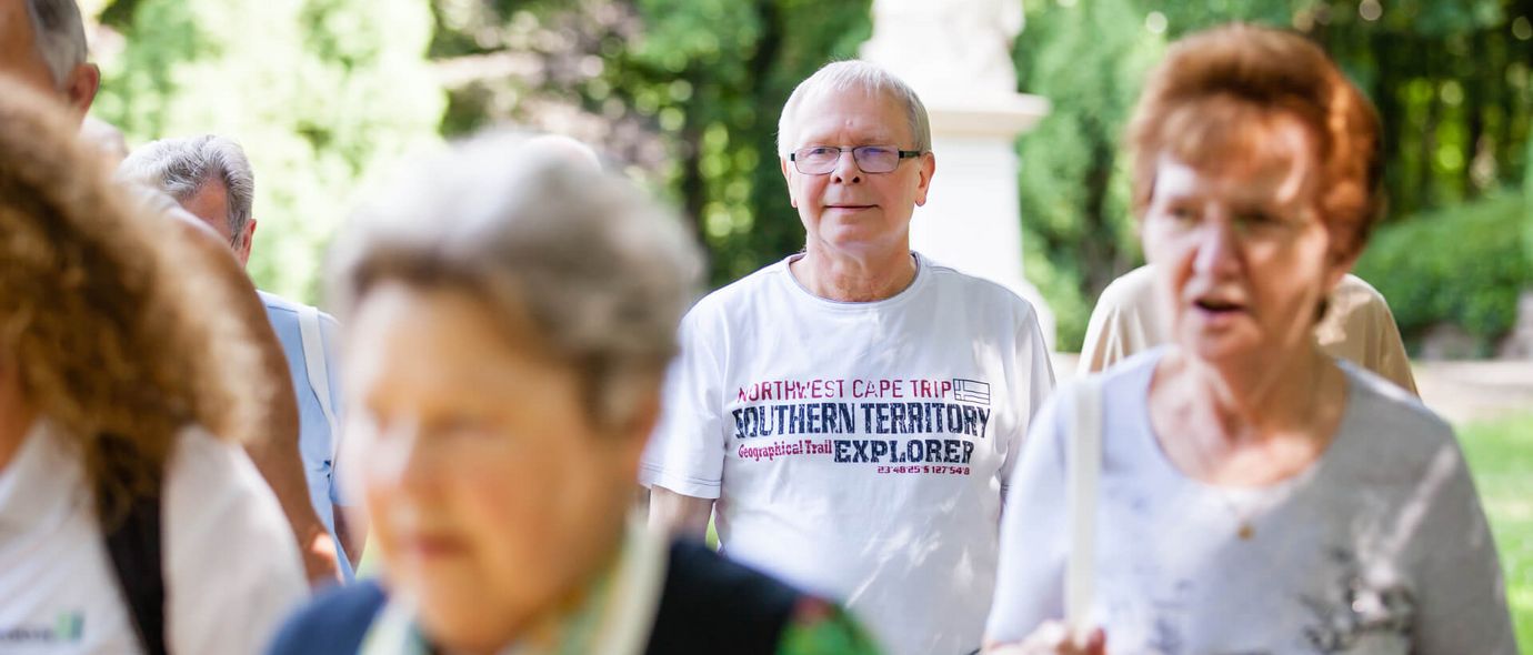 Patienten bereiten sich aufs Lauftraining vor