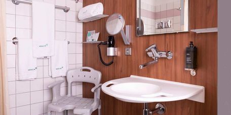 Bad im Wahlleistungszimmer